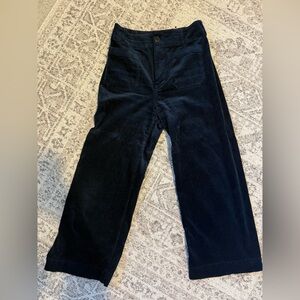 Maeve Midnight Blue Corduroy Trousers